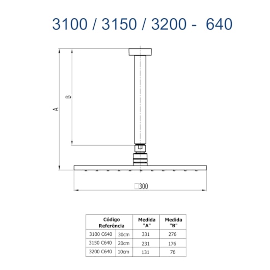 Chuveiro Articulado De Teto Metal Eros  Champagne Fani - Imagem principal - 920ffab2-d864-4175-b982-39eace784b76