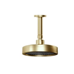 Chuveiro Articulado De Teto Metal  Plus 501 10cm 3200 1/2 D'oro Vecchio Fani