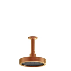 Chuveiro Articulado De Teto Metal  Plus 501 10cm 3200 1/2 Rosso Vecchio Fani