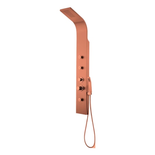 Chuveiro De Coluna Rb351525 Coral Light Matte Rubinettos - Imagem principal - bbc228f7-9e6e-498c-b6a1-225c9f541b6a