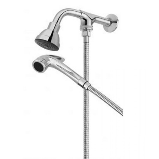 Chuveiro De Parede Bonnaducha Com Desviador Leed Cromada Docol - Imagem principal - 9a6dabb0-6ee1-45f3-b892-1b6d8d487de3