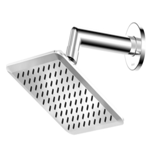 Chuveiro De Parede Docolslim Cromado Docol 17x17cm - Imagem principal - 332aede8-1f29-4670-b545-40465c413f88