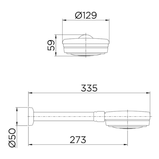 Chuveiro De Parede Novo Technoshower Grafite Escovado Docol - Imagem principal - c0f5d387-2ca0-42c4-a0ab-b8765979b7ac