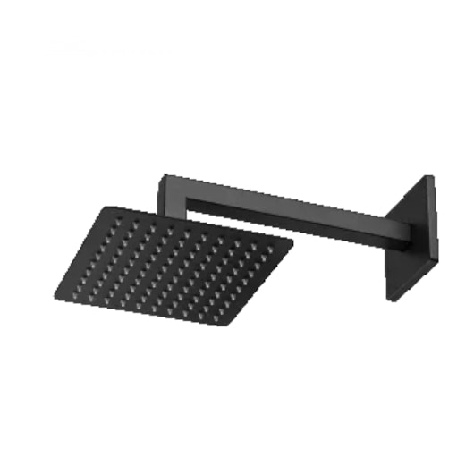 Chuveiro De Parede Preto Matte Cano 30cm Cubit C65 Meber - Imagem principal - 291c033a-52cf-413b-bf29-352d094b6fa5