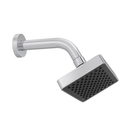 Chuveiro De Parede Quadrado Cromado Deca 9x15cm - Imagem principal - a977b9d7-2583-4cc5-8a98-8fdacac0f359