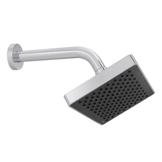 Chuveiro De Parede Quadrado Flex Plus Cromado Deca - Imagem principal - b1ec8d74-6337-4de7-b103-80e7443dc838