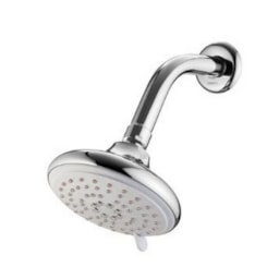 Chuveiro De Parede Redonda Com 5 Funções Clean C16 Cromada Lorenzetti