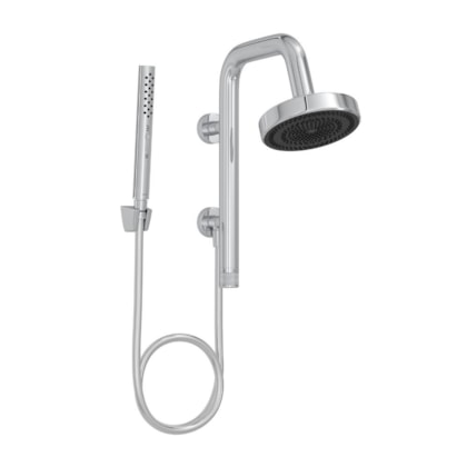 Chuveiro De Parede Redondo Com Desviador Select Eco Cromado Deca 16cm