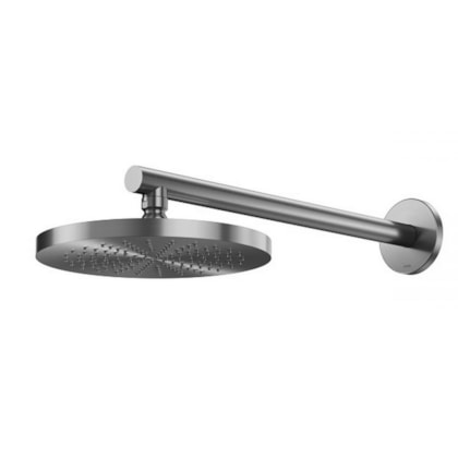 Chuveiro De Parede Redondo Eden R200 Grafite Escovado Docol