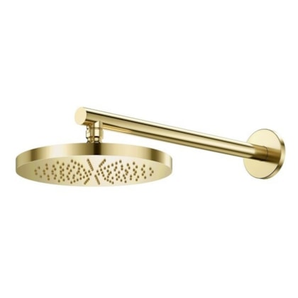 Chuveiro De Parede Redondo Eden R200 Ouro Polido Docol