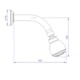 Chuveiro De Parede Redondo Max 1977 Com Tubo Cromado Deca - f08daf54-5ea8-4d24-8fec-29427ef6a0f2
