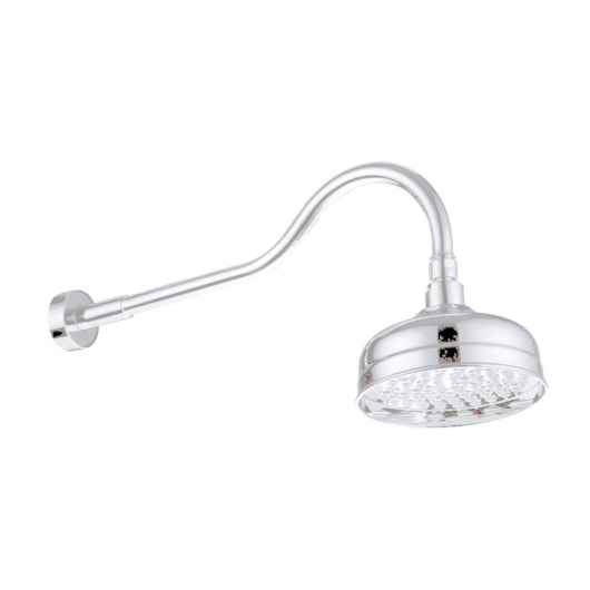 Chuveiro De Parede Retro Rb6857 Branco Matte Rubinettos - Imagem principal - 4242e586-18dd-4c19-bf56-b15accb88e7d
