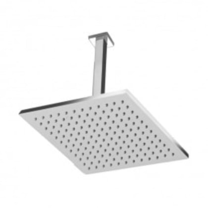 Chuveiro De Teto Quadrado Rb4180t Cromado Rubinettos 20x20cm