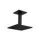 Chuveiro De Teto Quadratta Acqua Plus Quadrado Com Tubo 1992 Black Matte Deca - 05b4e967-7c89-43d4-95b3-38fdc38d3e66
