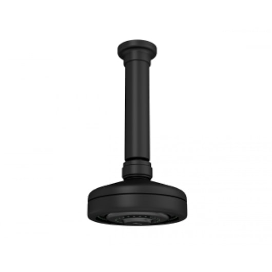 Chuveiro De Teto Redondo Acqua Plus Com Tubo Black Matte Deca - Imagem principal - b7bea5aa-42d9-4a46-a055-f39cb8874426