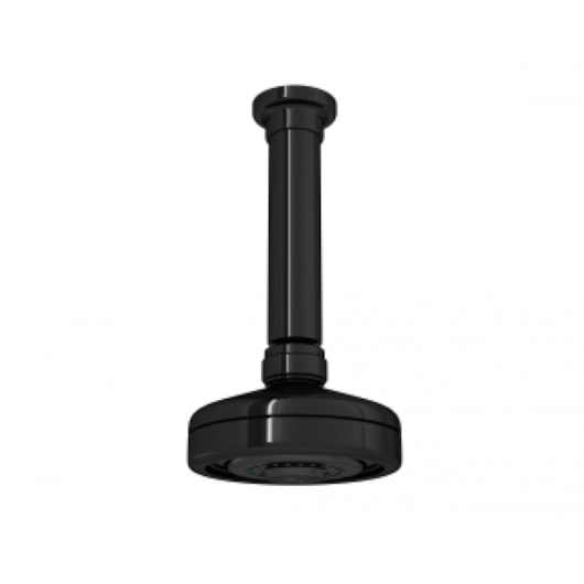 Chuveiro De Teto Redondo Acqua Plus Com Tubo Black Noir Deca - Imagem principal - 7d19c85b-43b9-42cf-9c41-f63670ca7ac6