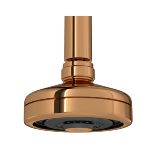 Chuveiro De Teto Redondo Acqua Plus Com Tubo Gold Red Deca - Imagem principal - c9ab2f5a-f795-4c09-817c-d7b818cd62bd