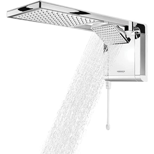 Chuveiro Eletrônico Acqua Duo Ultra 220v 7800w Branco/cromado Lorenzetti - Imagem principal - 13764a4a-cfb2-4da1-990d-1ac3686a080a