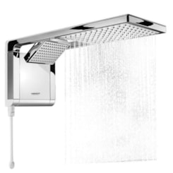 Chuveiro Eletrônico Acqua Storm Ultra 127v 5500w Branco/cromado Lorenzetti