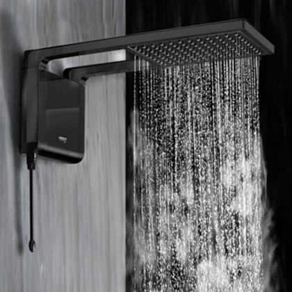 Chuveiro Eletrônico Acqua Storm Ultra 127v 5500w Preto Lorenzetti
