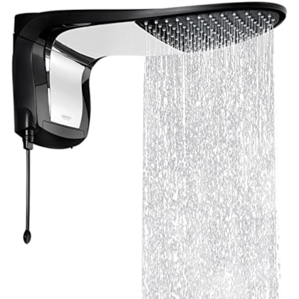 Chuveiro Eletrônico Acqua Wave Ultra Preto 127v 5500w Preto/cromada Lorenzetti