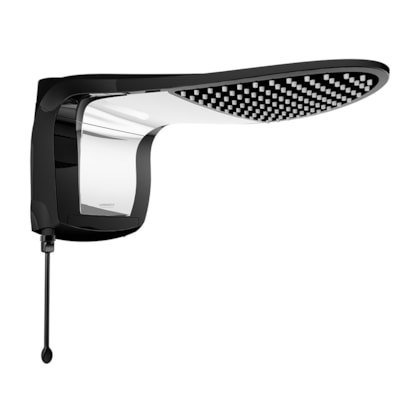 Chuveiro Eletrônico Acqua Wave Ultra Preto 127v 5500w Preto/cromada Lorenzetti