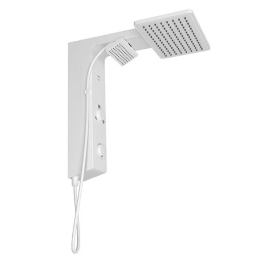 Chuveiro Eletrônico Ducha de Parede Hydra Falls Power Branco 5500W 110V - Imagem principal - 1d6365b2-29e3-4aea-9481-bb2d95da9bcd