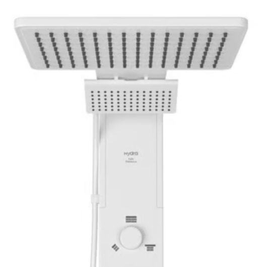 Chuveiro Eletrônico Ducha de Parede Hydra Falls Power Branco 5500W 110V - Imagem principal - a65b15f2-5231-4e60-831c-68aa5e3a1cb9