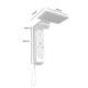 Chuveiro Eletrônico Ducha de Parede Hydra Falls Power Branco 5500W 110V - a87e81c0-d0c6-4862-bdb9-38c7defa83e1