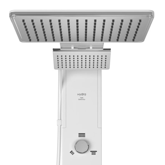 Chuveiro Eletrônico Ducha de Parede Hydra Falls Power Branco E Cromo 5500W 110V - Imagem principal - 79b028dd-54e8-4689-8308-7405ea191ef4