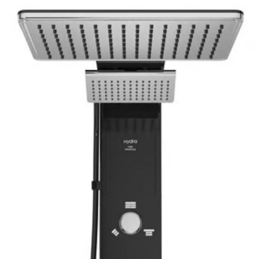 Chuveiro Eletrônico Ducha de Parede Hydra Falls Power Preto E Cromo 5500W 110V - Imagem principal - acfd0120-751e-4da2-a096-91bc31de2ecc