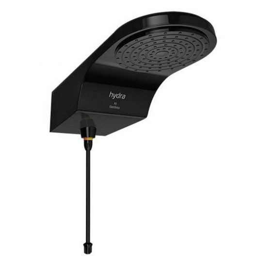 Chuveiro Eletrônico Fit 127v 5500w Preto Hydra - Imagem principal - 9f73f867-d49a-42cd-84ef-4f5f0a18048b