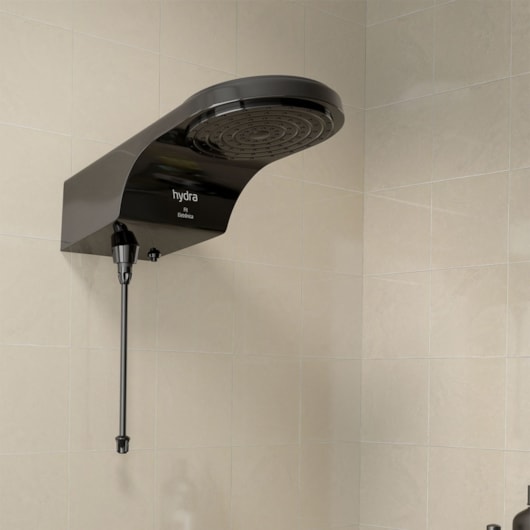 Chuveiro Eletrônico Fit 127v 5500w Preto Hydra - Imagem principal - 9fe60056-3f1a-47ef-8aef-78efa700a16e