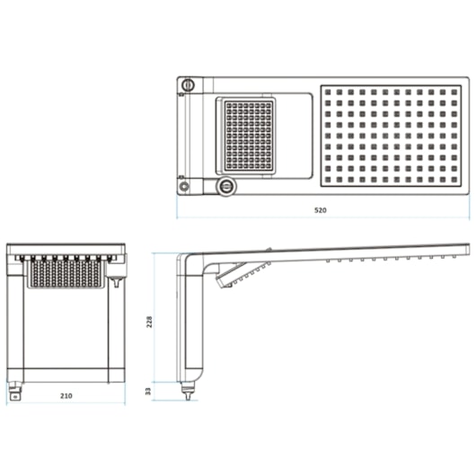 Chuveiro Eletrônico Flex Hibrido Acqua Duo Ultra 220v 6800w Preto e Cromo Lorenzetti - Imagem principal - a1a1ff35-310a-4781-ba05-06a5c926c215