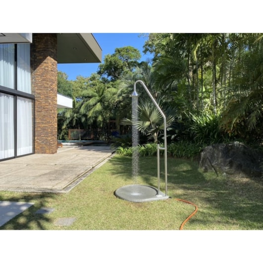 Chuveiro Externo Toró Acabamento Aço Inox Escovado Docol - Imagem principal - aacd1746-6875-4139-8841-d0c937ad7689