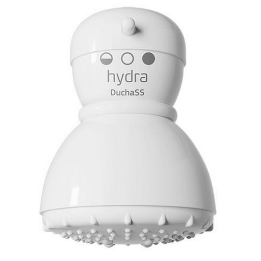 Chuveiro Multitemperaturas Ballerina 3t 220v 4400w Branco Hydra - Imagem principal - 95677548-65f1-4042-ad27-a0ef5aec281f
