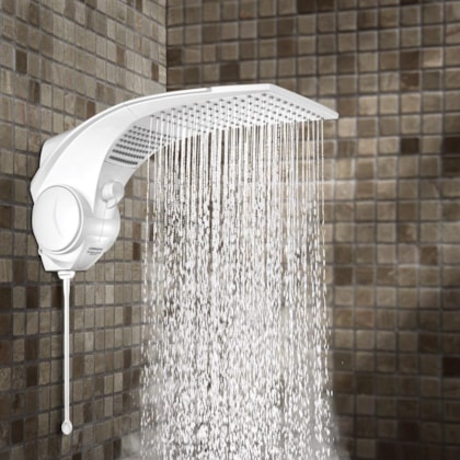 Chuveiro Multitemperaturas Duo Shower Quadra 220v 7500w Branco Lorenzetti