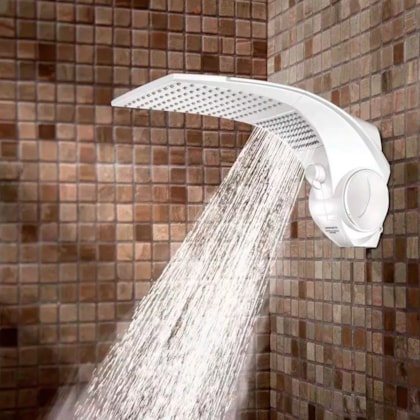 Chuveiro Multitemperaturas Duo Shower Quadra Turbo 220v 7500w Branco Lorenzetti