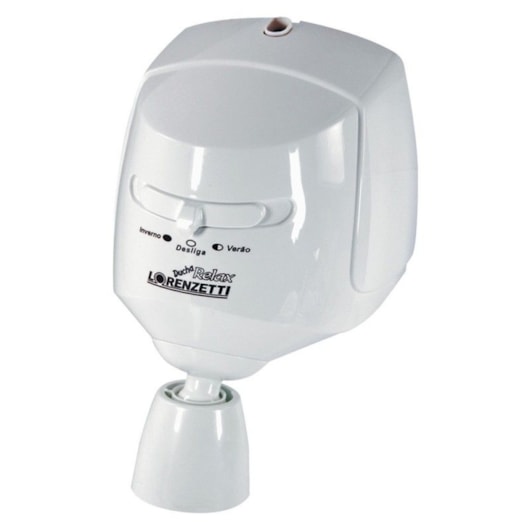 Chuveiro Multitemperaturas Relax 3t 127v 5500w Branco/cromado Lorenzetti - Imagem principal - 899fe000-6b78-40fe-94cd-f4835185850b