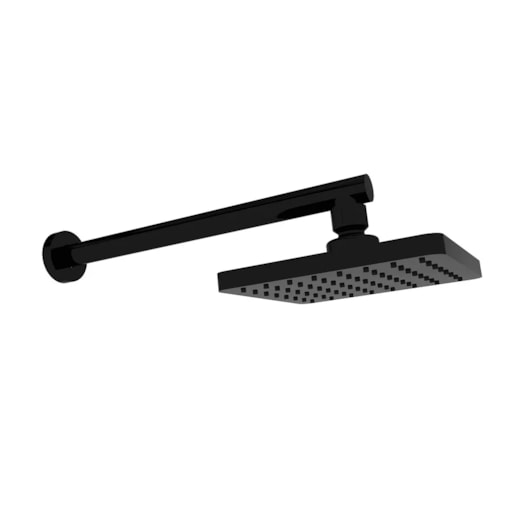 Chuveiro Quadrado Preto Japi 15x15cm - Imagem principal - 32ec21c4-afea-4af3-9a28-b788cc2c3b03