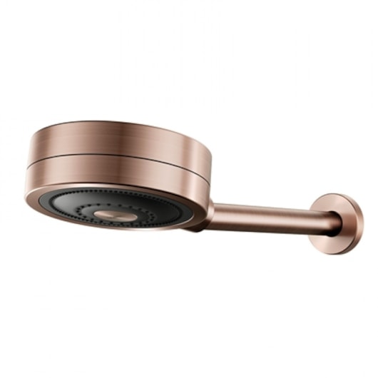 Chuveiro Redondo De Parede Novo Technoshower Cobre Escovado Docol - Imagem principal - ee06e136-90a8-4cb2-9ff3-6062442b5e24
