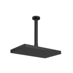 Chuveiro Retangular de Teto Flex Max Black Matte Deca