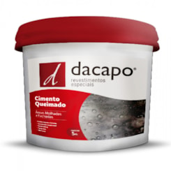 Cimento Queimado Para Fachadas Chumbo Dacapo 5kg