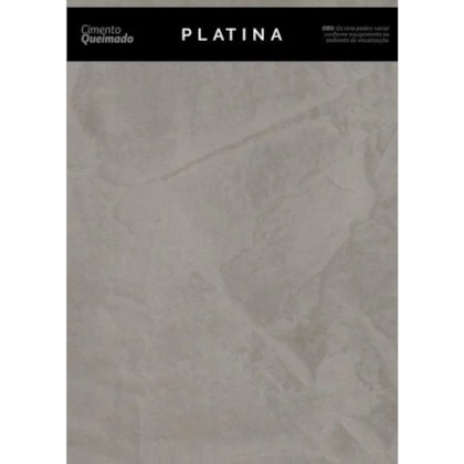 Cimento Queimado Para Parede Pronto Platina Dacapo 25kg