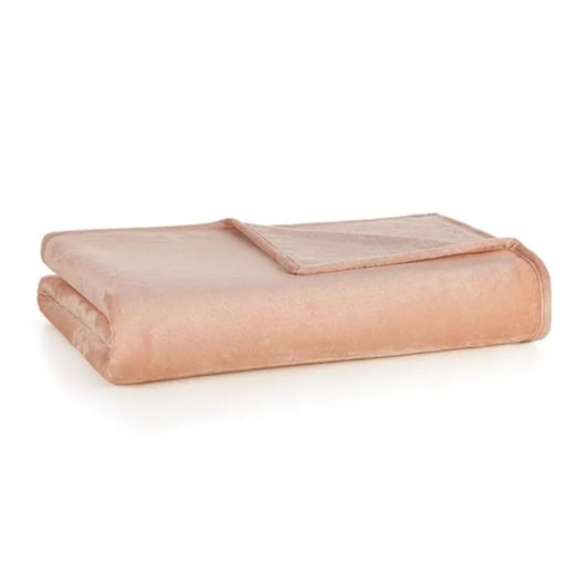 Cobertor Belmond Casal Blush Karsten 220X260cm - Imagem principal - e9062e65-d33a-4072-ba20-9ae0ad8bc205