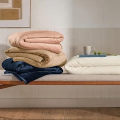 Cobertor Belmond Casal Indigo Karsten 220X260cm