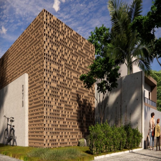 Cobogo Cubo Natural Manufatti 10x20cm - Imagem principal - 460127aa-ca31-4aca-86cd-ada2b5fcf9e9