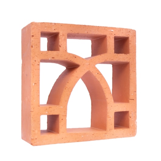 Cobogó Manufatti Argila Arabesco Natural 26x26cm - Imagem principal - 0f87fe06-1152-4bb3-bd60-c759b69b8fce