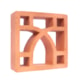 Cobogó Manufatti Argila Arabesco Natural 26x26cm - 9f9d739a-6722-4158-a87d-729ab856104e