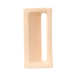 Cobogo Manufatti Argila Finestra Cinza Quente 24x11,5cm